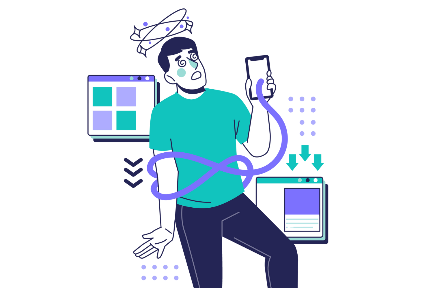 Dijital Bağımlılık ve Dijital İyi Oluş Rehberi için görsel