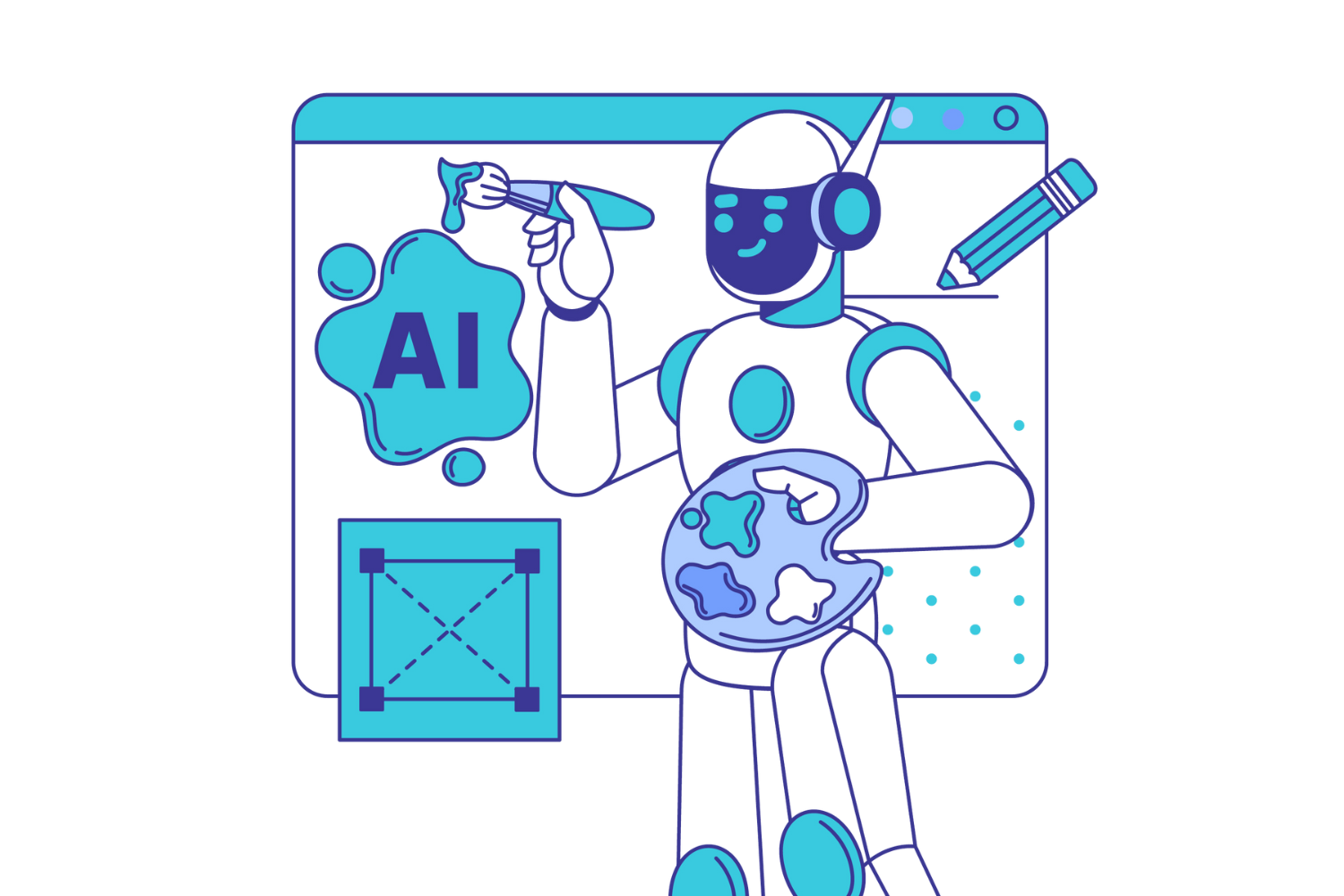 Generative AI: Yaratıcı Yapay Zeka ve İş Dünyasında Dönüştür için görsel